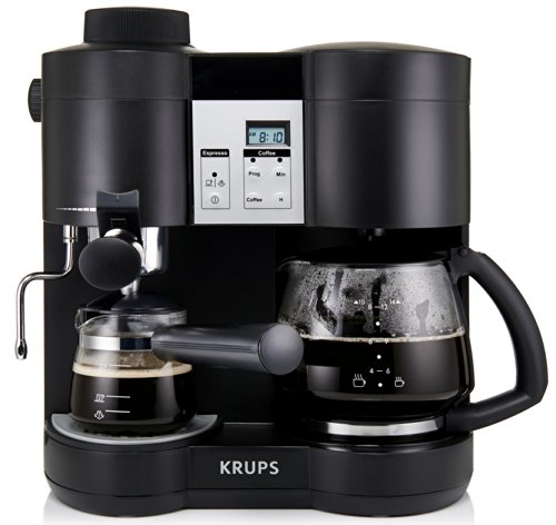 Krups XP160050 Coffee Maker & Espresso Machine Combo