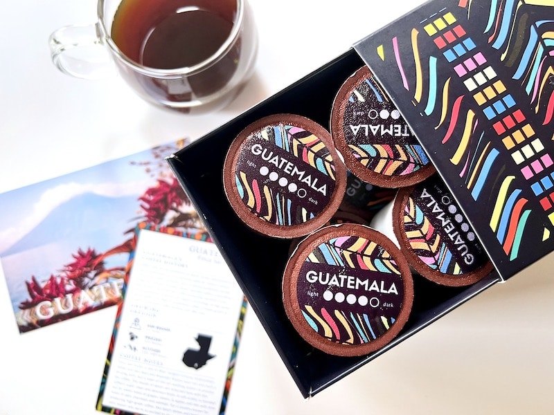 Atlas Coffee Club Guatemala k-cups medium dark roast