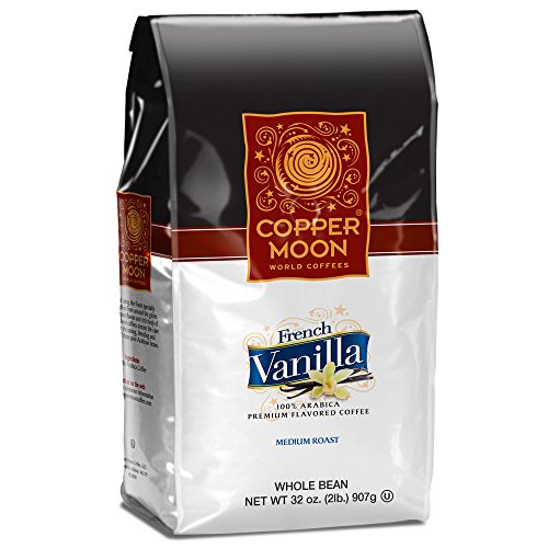 Copper Moon Whole Bean Coffee French Vanilla 2 Pound Whole Bean