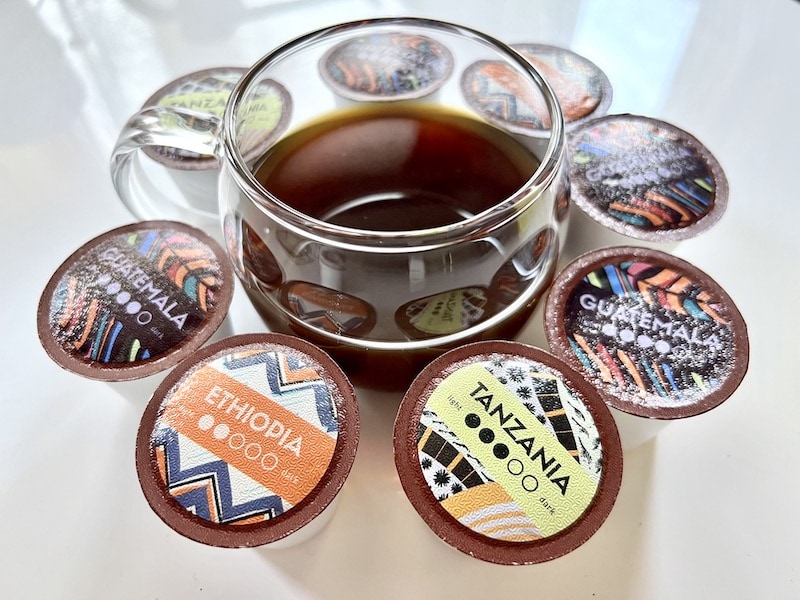 Atlas Coffee Club brewed coffee and Keurig compatible K-Cups