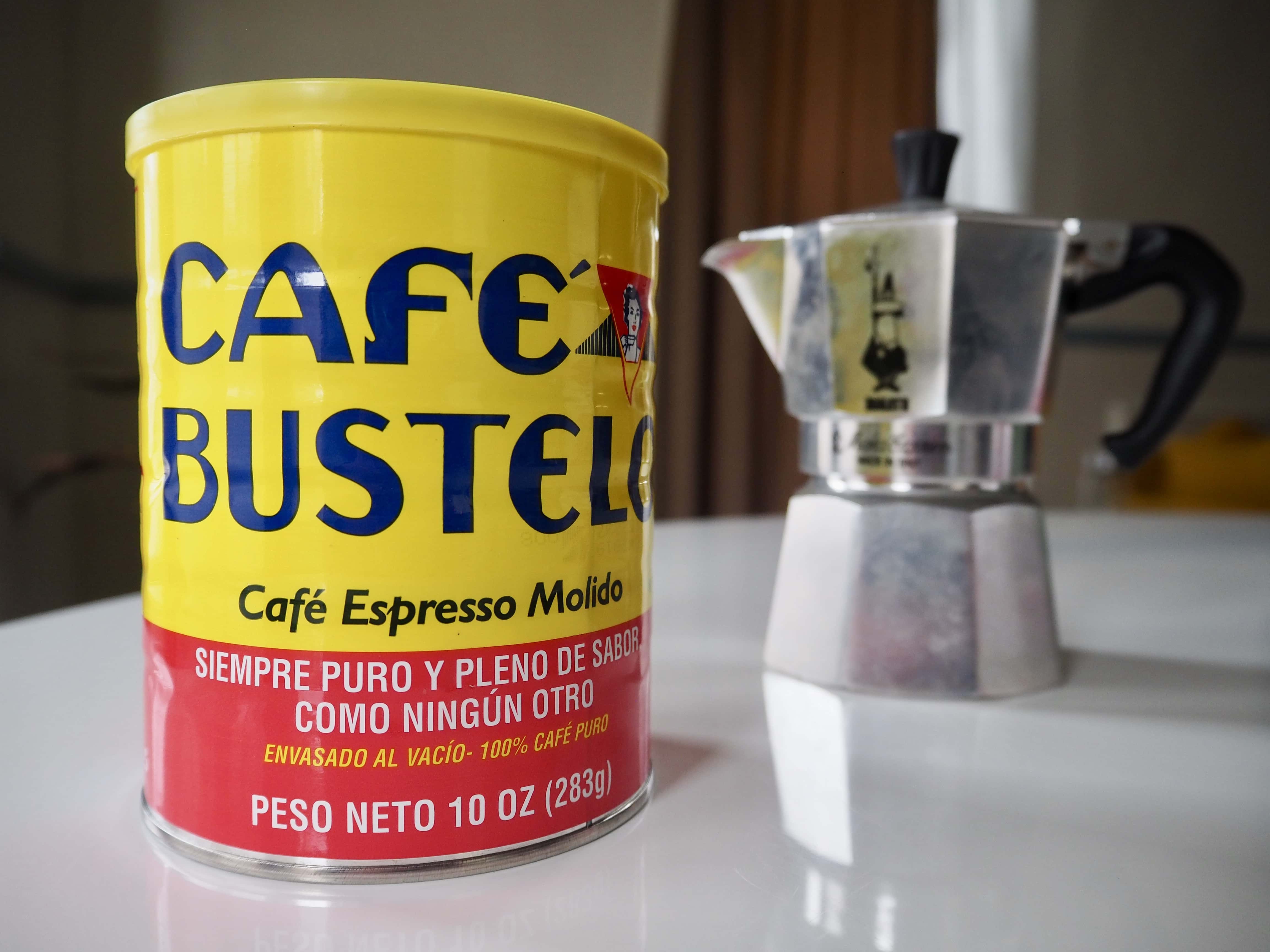 Café con leche Moka pot