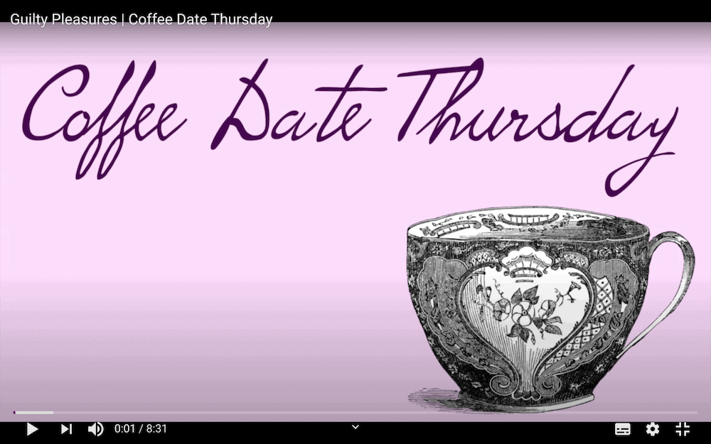 Coffee Date Thursday YouTube