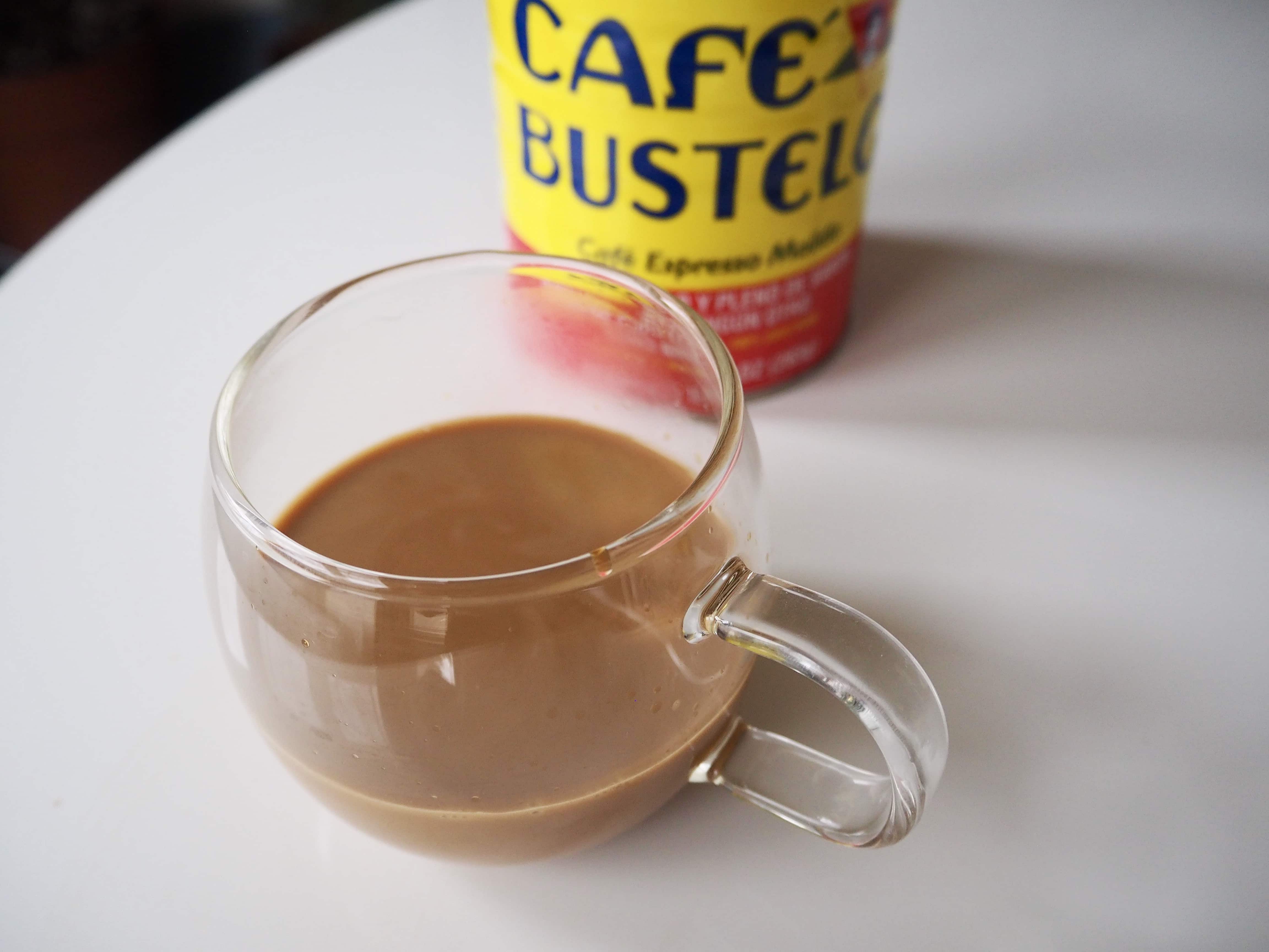 Combine espresso and milk