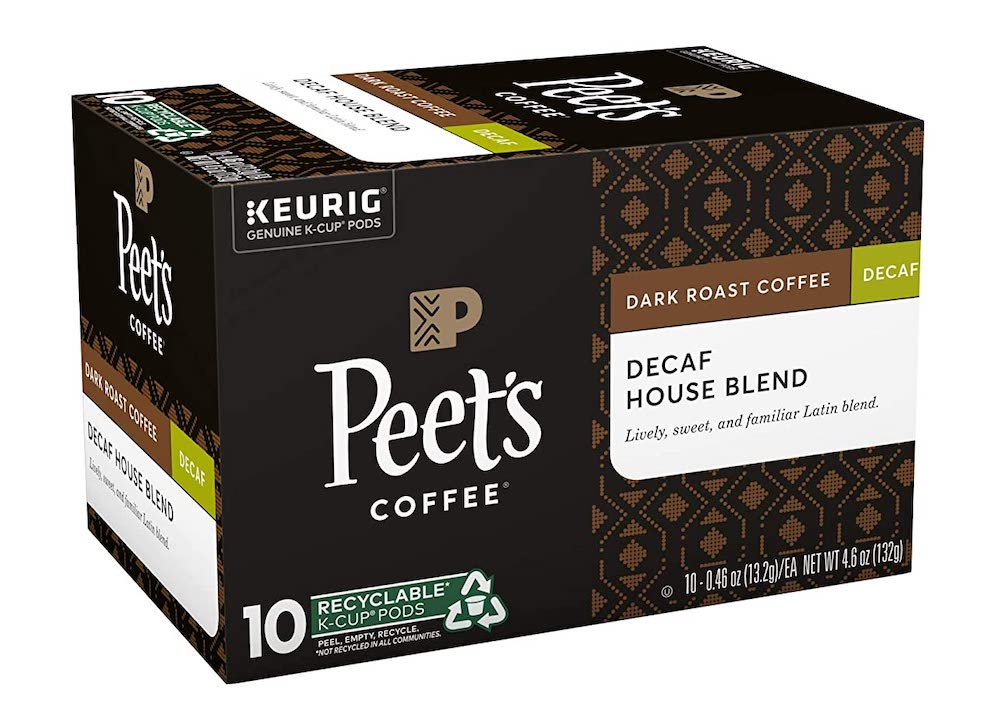 Peet's Decaf House Blend K-Cups