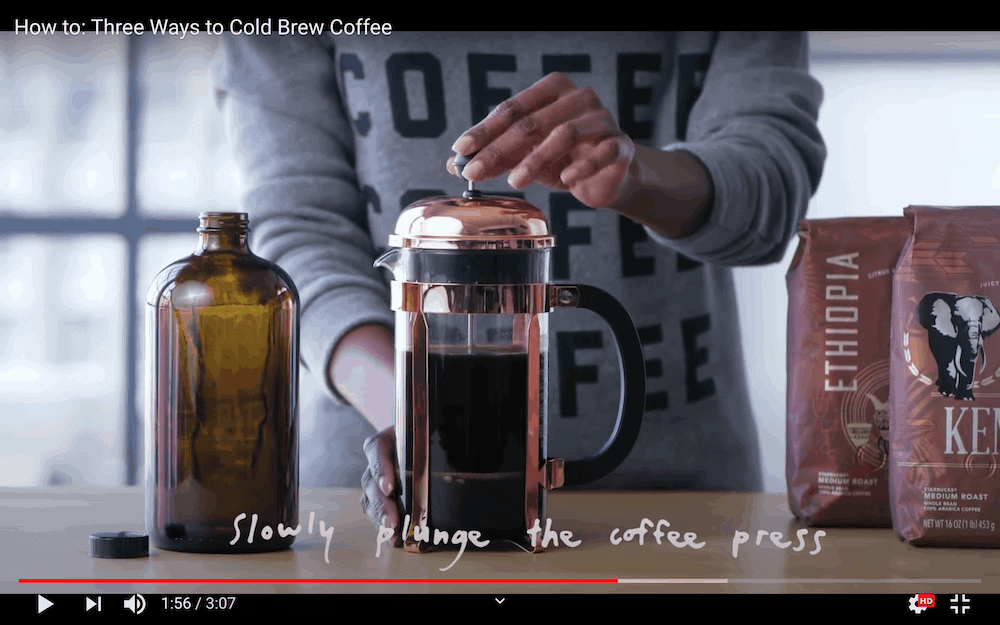 Starbucks YouTube channel