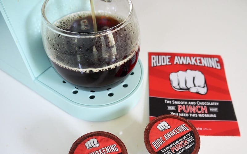 brewing delicious coffee with Keurig