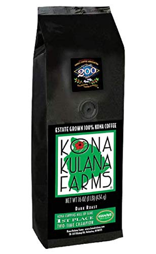 Kona Kulana Farms Estate Grown 100% Kona Coffee – Dark Roast