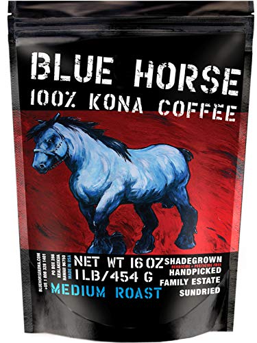 Farm-fresh: 100% Kona Coffee, Medium Roast, Whole Beans, 1 Lb