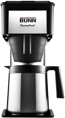 BUNN BT Velocity 10-Cup Home Drip Coffee Brewer