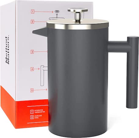 Barista Warrior French press with box