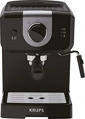 KRUPS XP3208 Small 15-BAR Espresso &amp; Cappuccino Maker