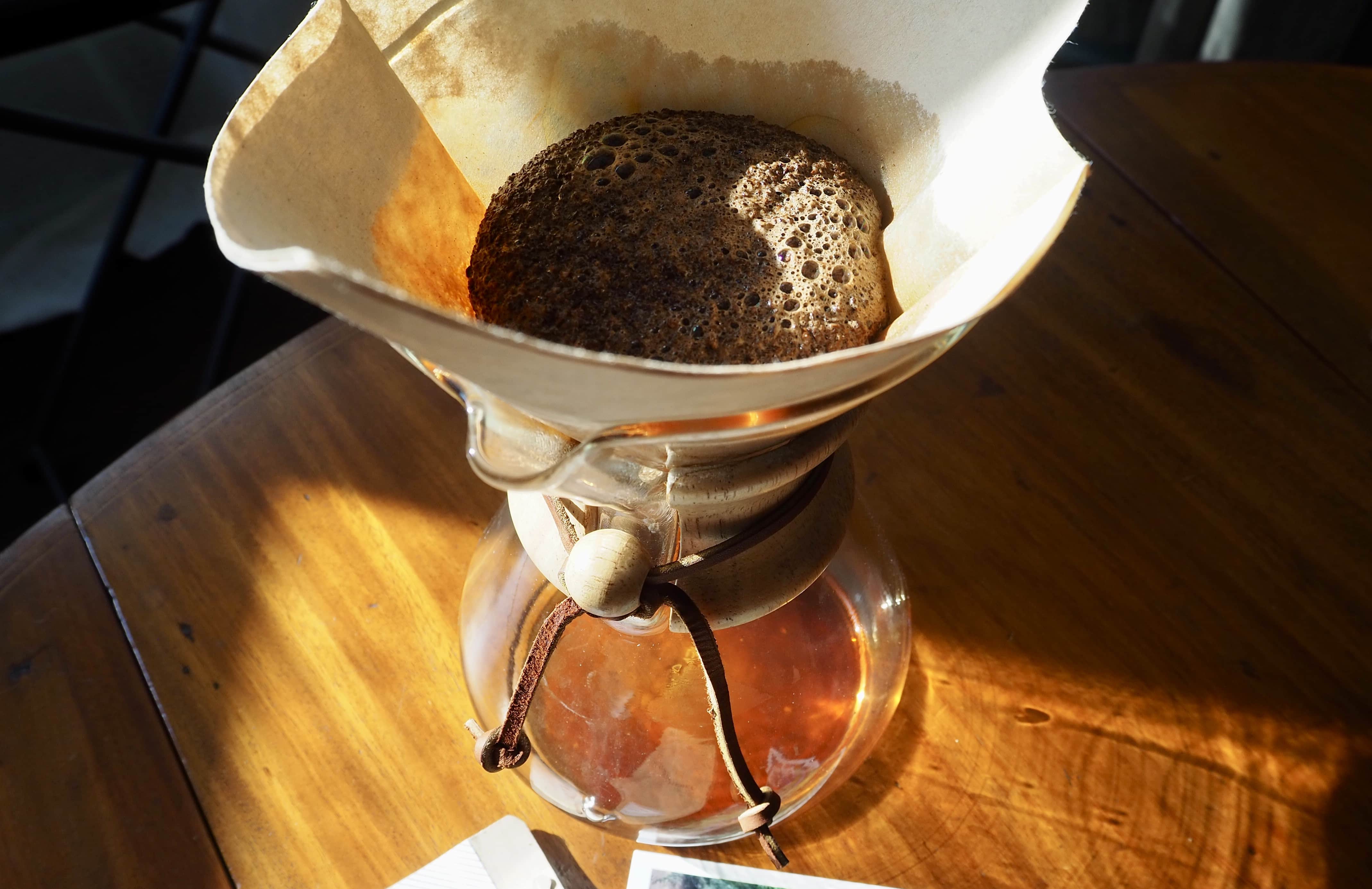 Trade coffee brewing