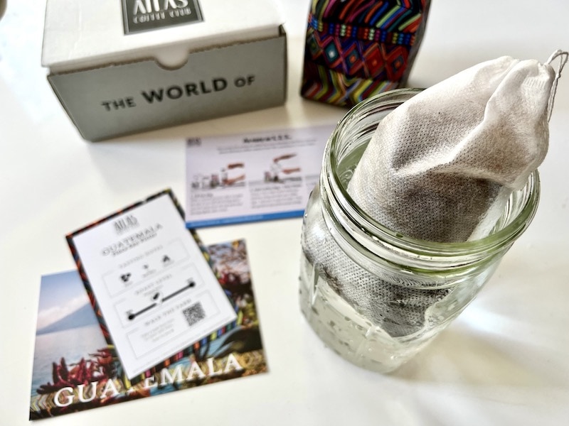 Atlas Coffee Club cold brew subscription Guatemala