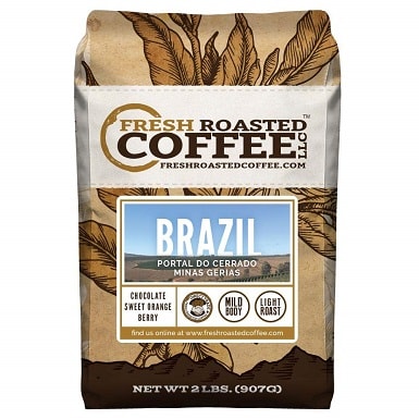Fresh Roasted Coffee LLC Brazilian Minas Gerais