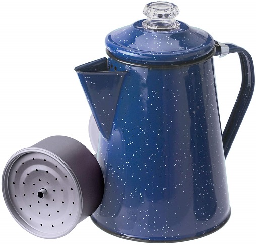 GSI Outdoors 8 Cup Enamelware Percolator