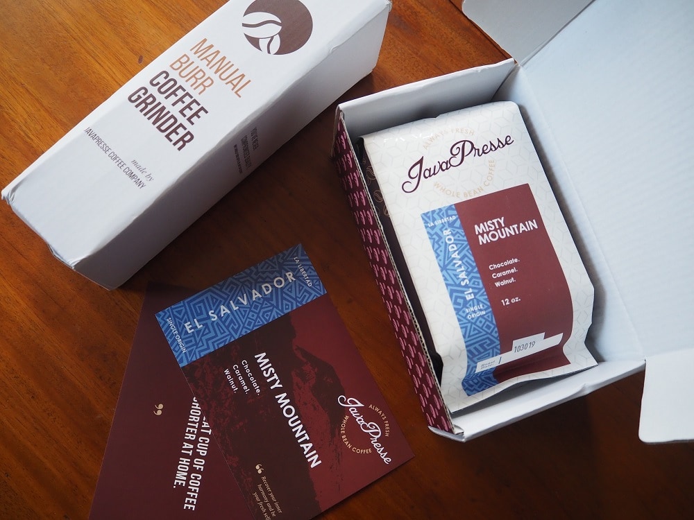 JavaPresse Coffee Subscription
