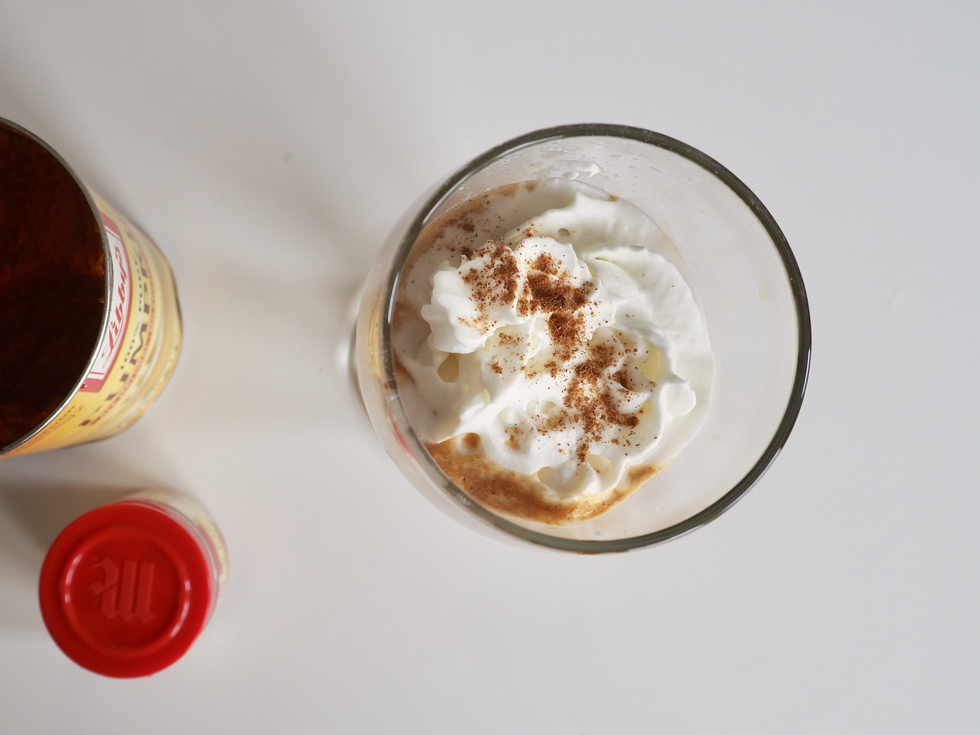 Finished pumpkin spice latte