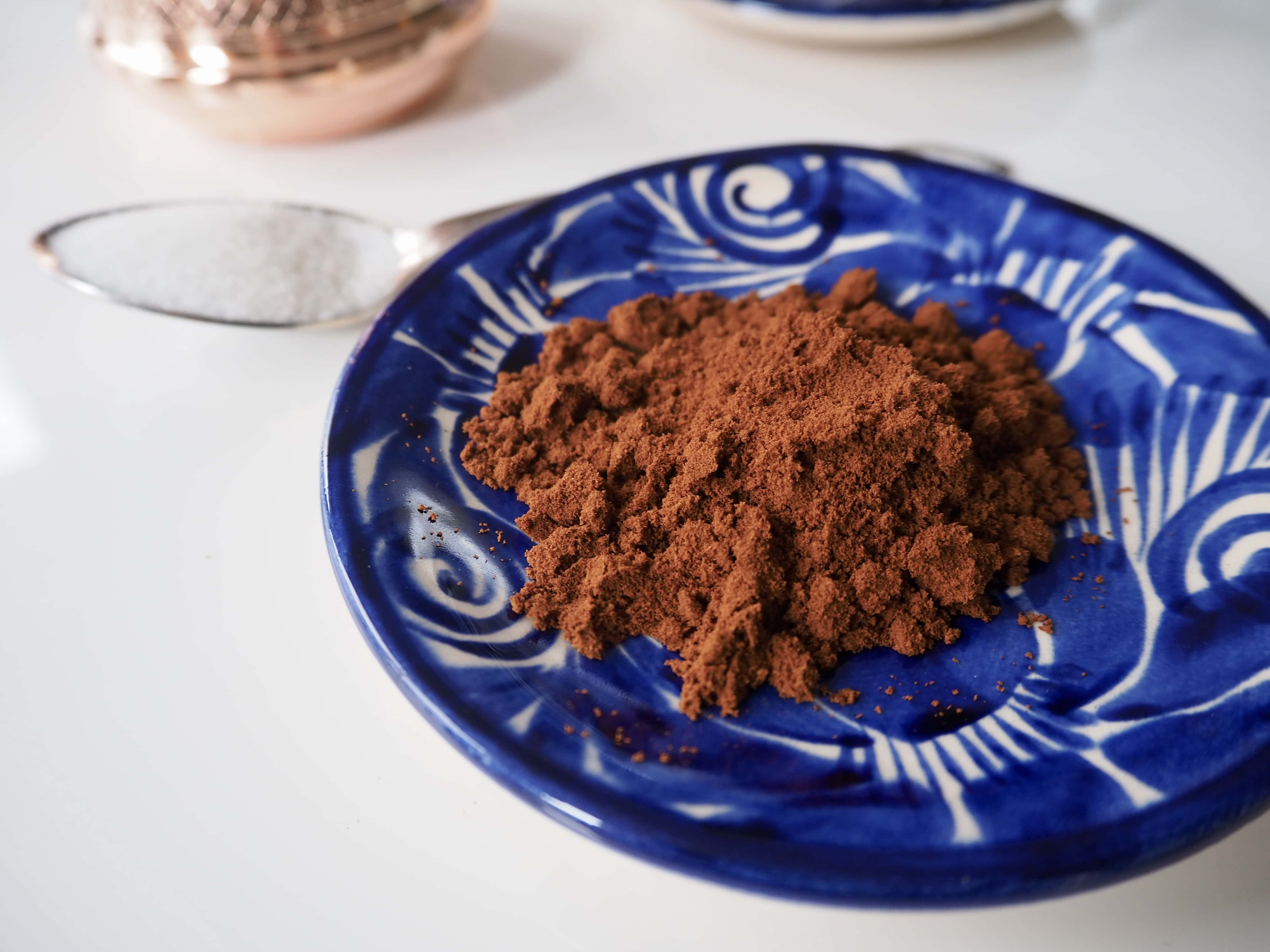 Greek coffee grounds