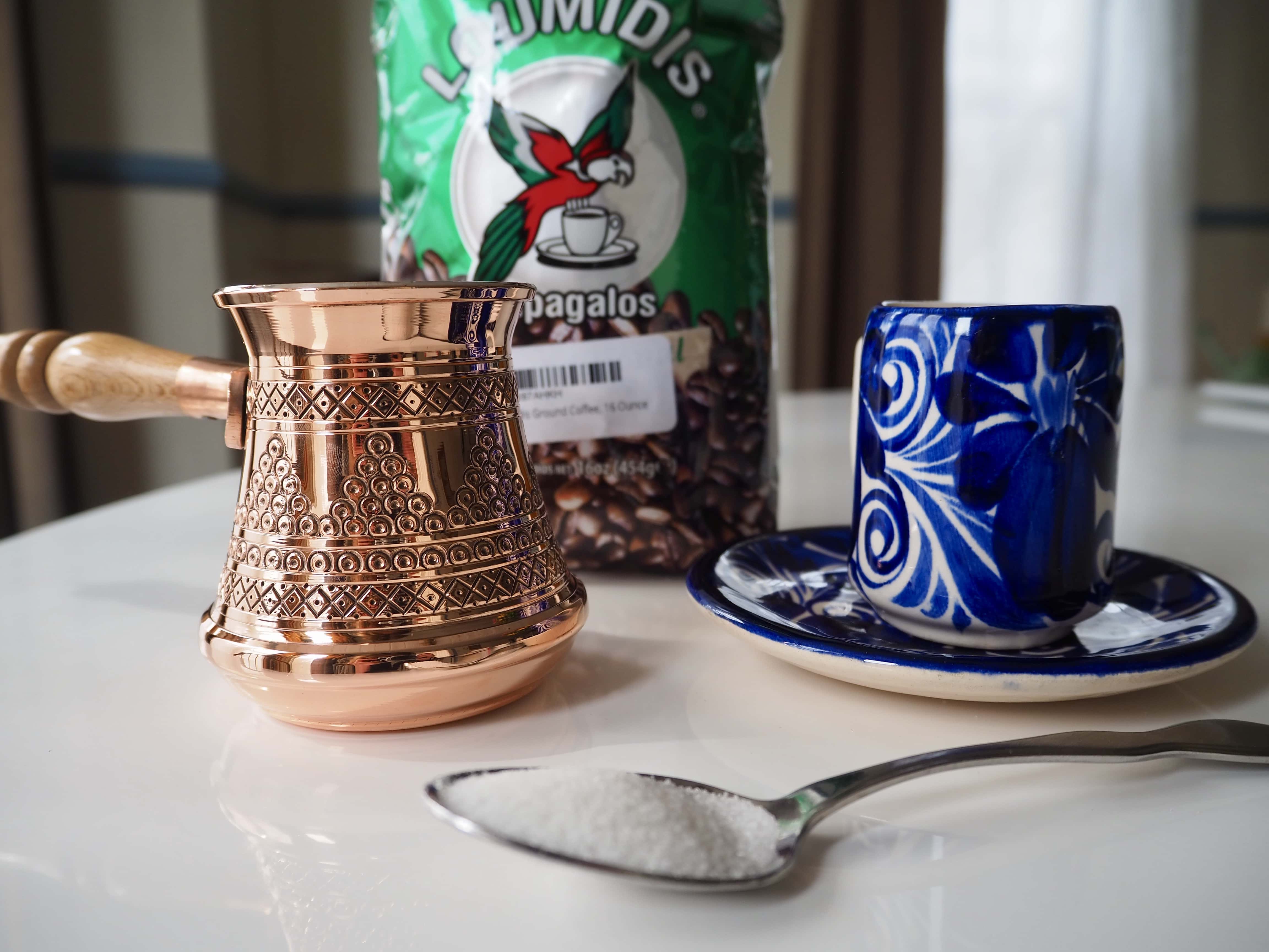 Greek coffee ingredients