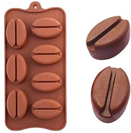 coffee bean ice cube tray silicone