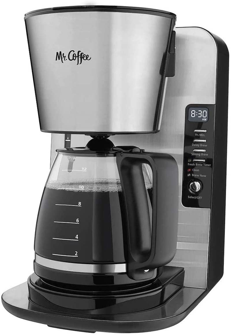 Mr. Coffee clean light always on