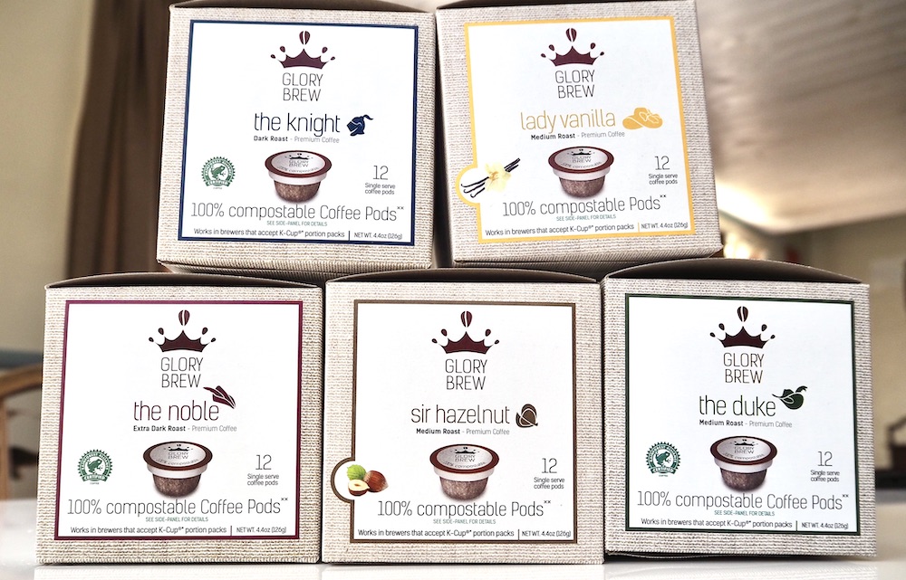 Gourmesso Glorybrew compostable K-Cups