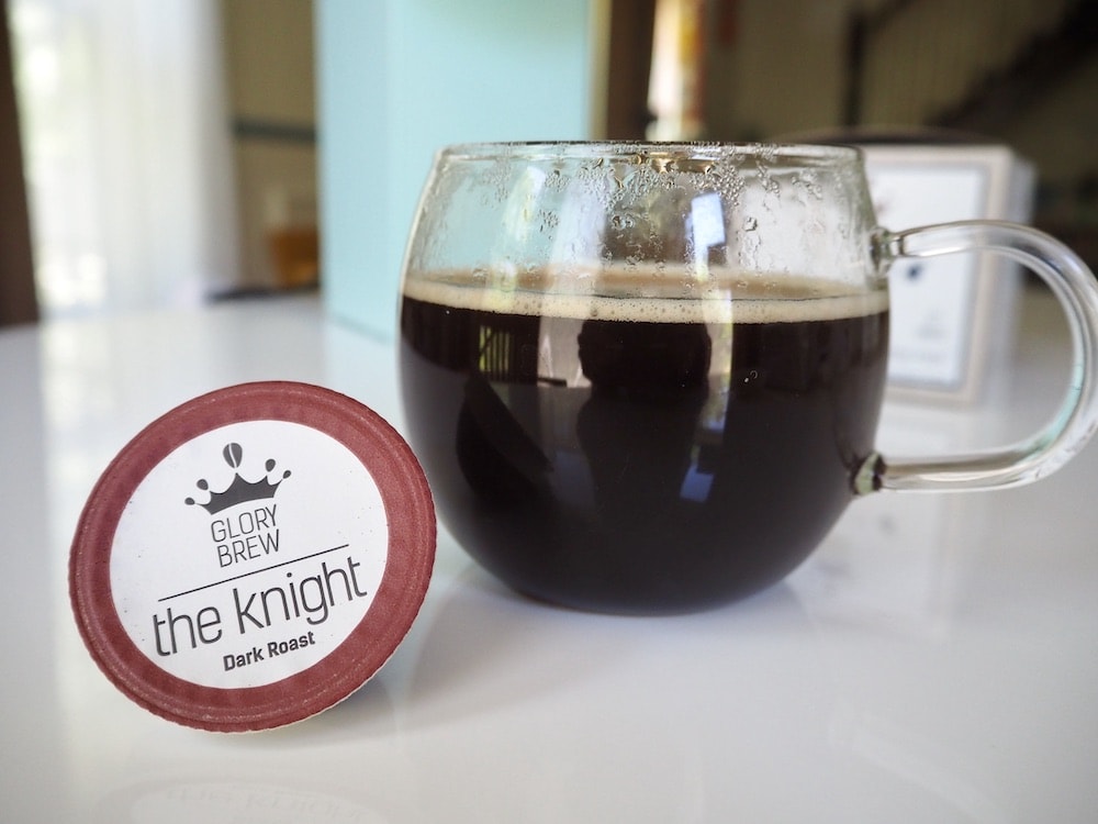 Gourmesso Knight brewed coffee