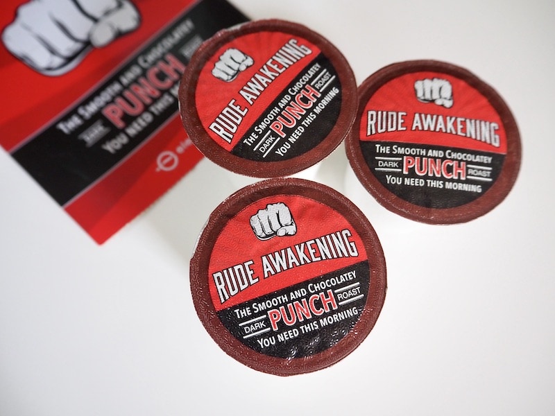 Rude Awakening K-Cups closeup