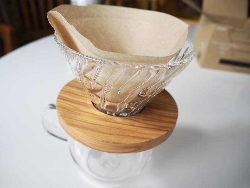 Hario V60 with paper filter