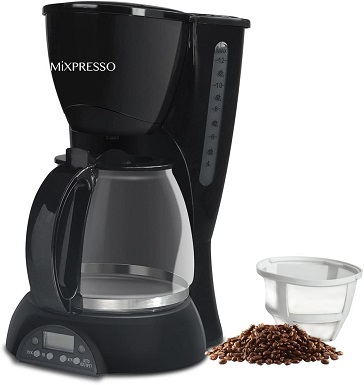 8-Cup Drip Coffee Maker Programmable