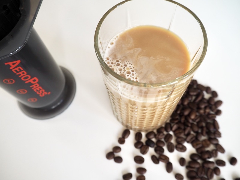 How to Make an AeroPress Latte (Easy Recipe)