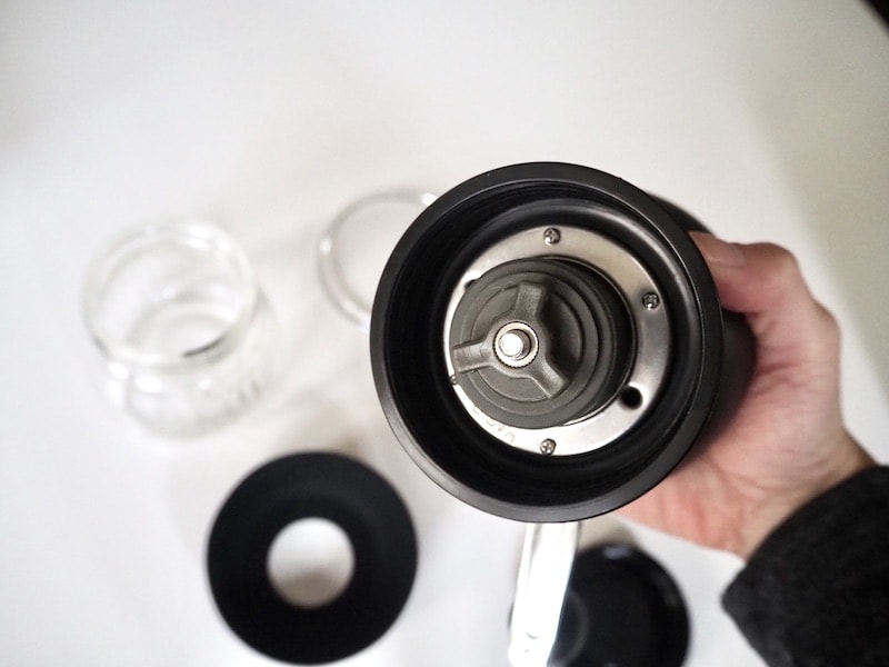 Hario Skerton Pro grind size adjustment