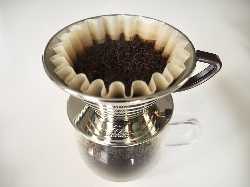 Kalita Wave brewing