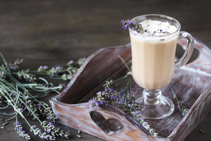 Sweet Lavender Latte (Easy Recipe & Pictures)