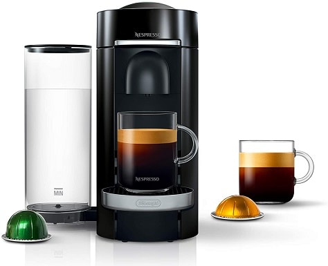Nespresso VertuoPlus Deluxe Coffee and Espresso Maker by De'Longhi