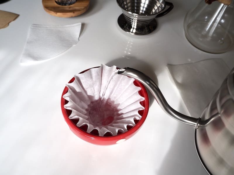 rinse pour over filter