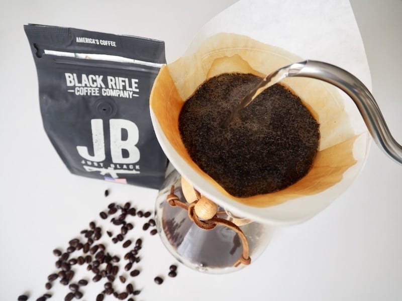 Black Rifle Coffee brewing