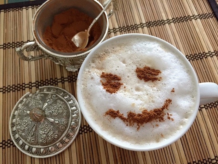 Cinnamon Powder and Coffee