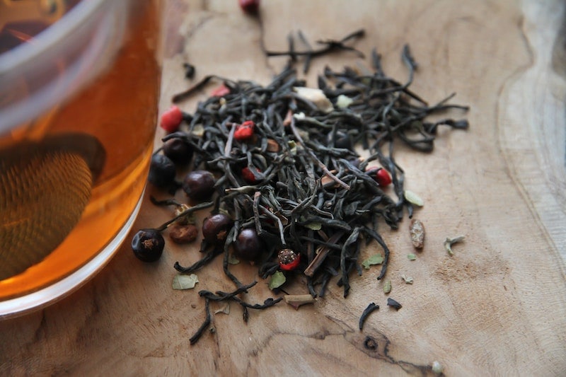 loose tea leaves