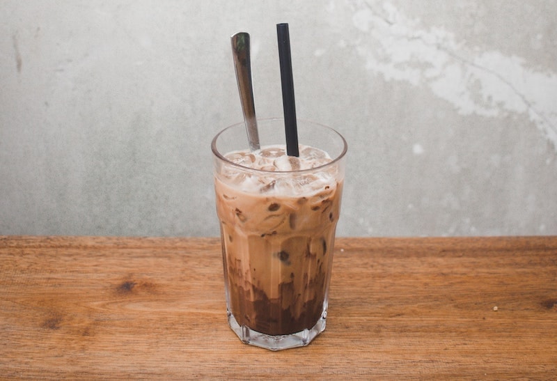 Spiced Coconut Milk Iced Coffee