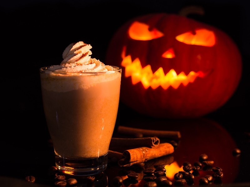 Jack-O'-Lantern Latte