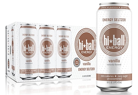 Hiball Energy Vanilla Seltzer Drink