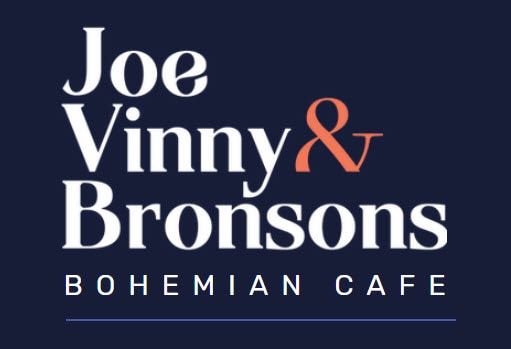 Joe Vinny &amp; Bronson’s Bohemian Café logo