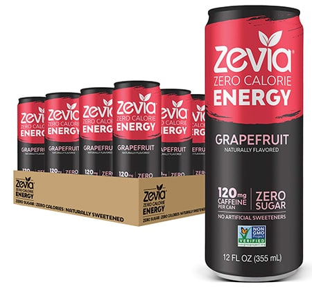 Zevia Zero Calorie Energy Drink