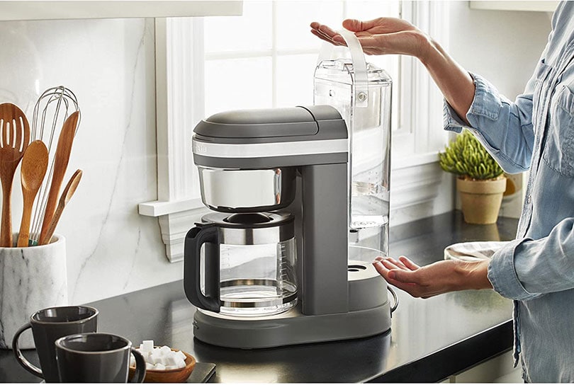 KitchenAid KCM1208DG Drip Spiral Showerhead Coffee Maker