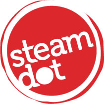 Steam Dot Coffee &amp; Espresso Lab logo