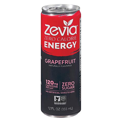Zevia Energy Grapefruit