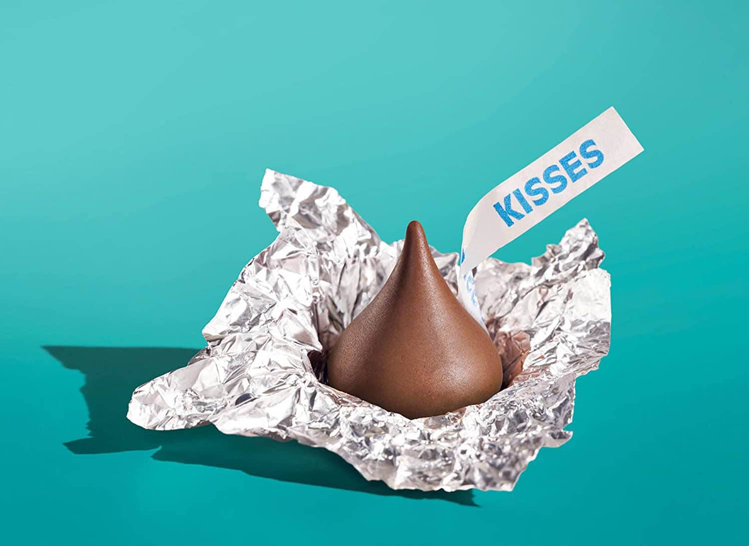 peeled hershey's kisses
