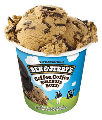Ben &amp; Jerry’s Coffee Ice Cream