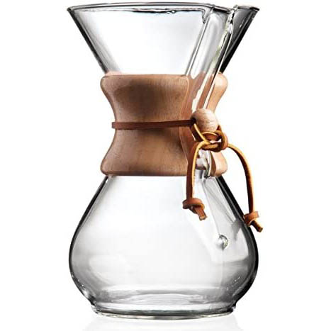 CHEMEX CFCM-6A Classic Series, Pour-Over Glass Coffeemaker